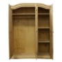 Corona Mexican 3 Door Wardrobe in Solid Pine 