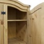 Corona Mexican 3 Door Wardrobe in Solid Pine 