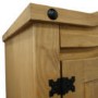 Corona Mexican 3 Door Wardrobe in Solid Pine 