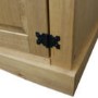 Corona Mexican 3 Door Wardrobe in Solid Pine 