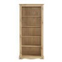 Corona Solid Pine Bookcase - 6ft Tall Bookshelf with 5 Shelves