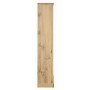 Corona Solid Pine Bookcase - 6ft Tall Bookshelf with 5 Shelves