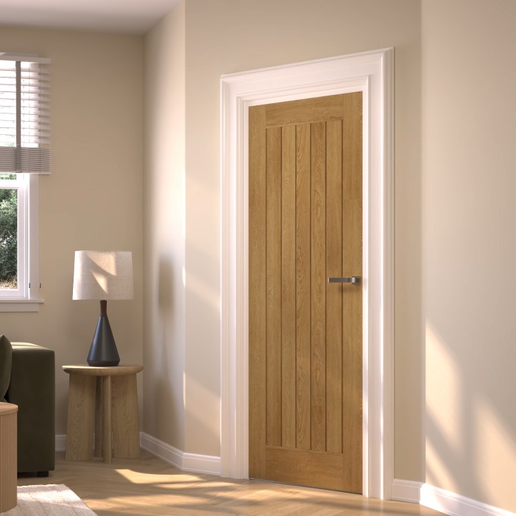 Oak Mexicano Prefinished Internal Cottage Door 1981 x 762mm