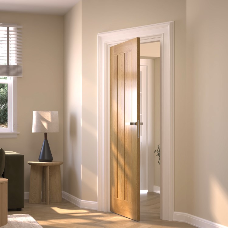 Oak Mexicano Prefinished Internal Cottage Door 1981 x 762mm
