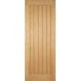 Oak Mexicano Prefinished Internal Cottage Fire Door 1981 x 686mm