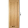 Oak Mexicano Prefinished Internal Cottage Fire Door 1981 x 686mm