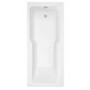 ALMOST PERFECT - Single Ended Wide End Shower Bath 1700 x 750mm - Cotswold