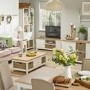 LPD Large Cream Cotswold Coffee Table with Drawers