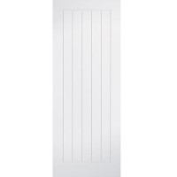 Internal White Primed Cottage Door - 1981 x 762 x 35mm - Mexicano - Dalby