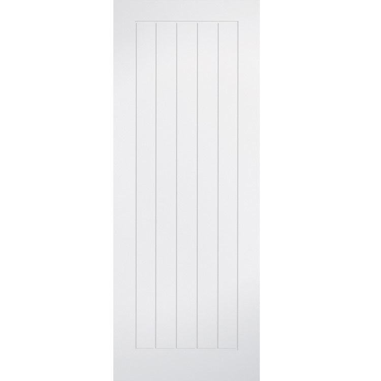 White Mexicano Primed Internal Cottage Fire Door 1981 x 762mm