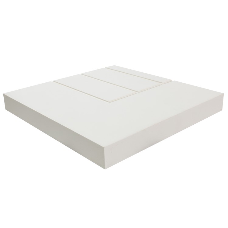 White Mexicano Primed Half Glazed Glass Cottage Internal Door 1981 x 762mm