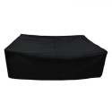 COV004 260 x 180 x 80cm Waterproof Black Garden Dining Set Furniture Cover