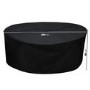 200 x 200 x 80cm Waterproof Black Garden Round Dining Set Furniture Cover