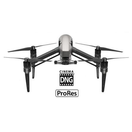 DJI Inspire 2 Drone with RAW Cinema DNG RAW and ProRes Licenses