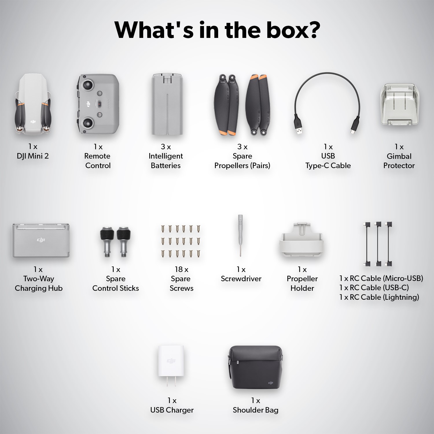 DJI Mini 2 Fly More Combo