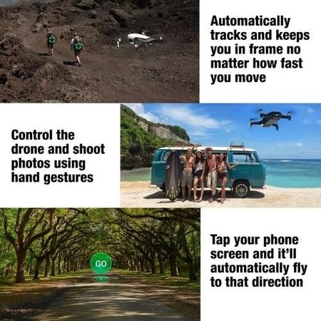 DJI Mavic Air 4K Drone with Fly More Combo - Arctic White