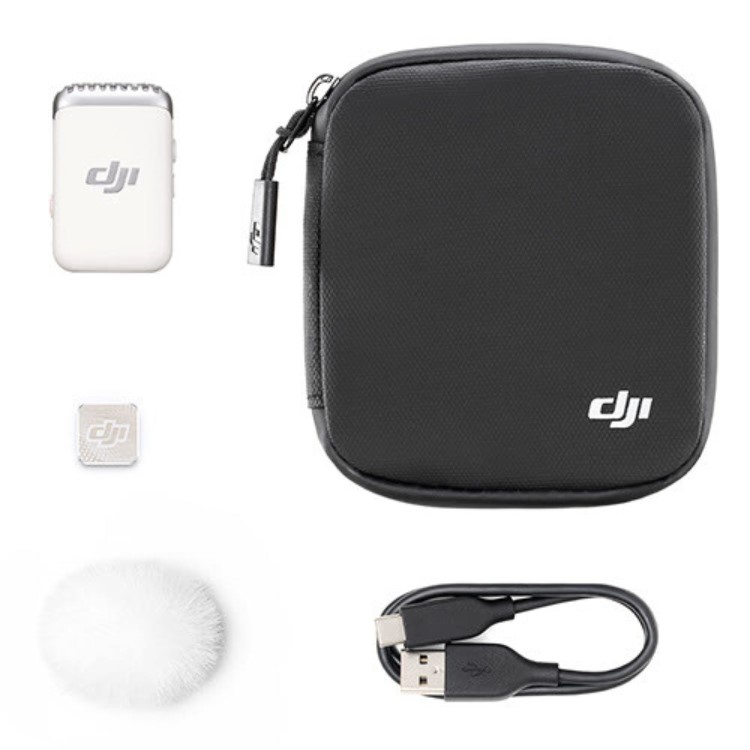 DJI Mic 2 1TX Pearl White