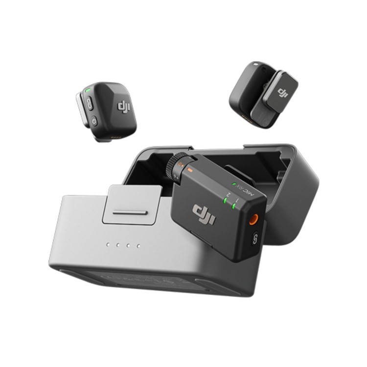 Box Opened DJI Mic Mini 2 TX+1 RX+Charging Case