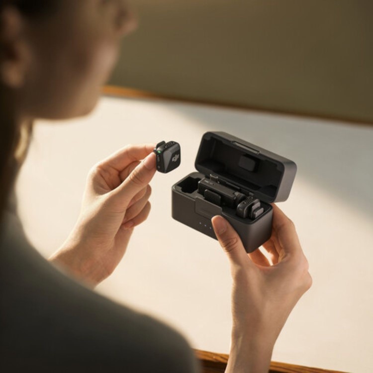 Box Opened DJI Mic Mini 2 TX+1 RX+Charging Case