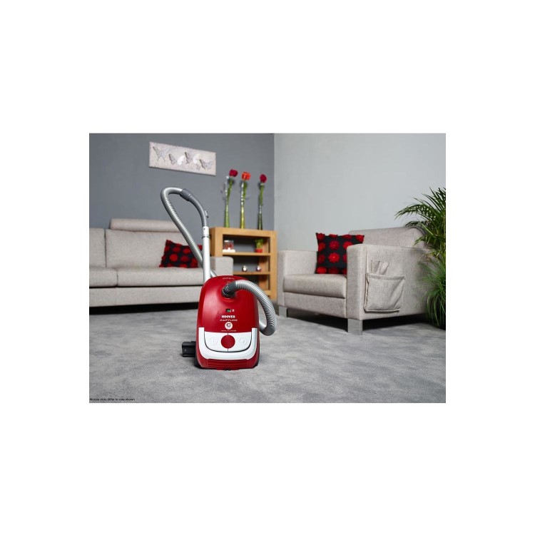 Hoover CP71-CP01 700W Capture Cylinder Vacuum Cleaner - Red And White