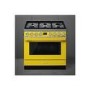 Refurbished Smeg Portofino CPF9GPYW 90cm Pyrolytic Dual Fuel Range Cooker Yellow