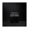 Refurbished Smeg Portofino CPF9IPBL 90cm Pyrolytic Induction Range Cooker Black