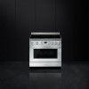 Smeg CPF9IPX Portofino 90cm Pyrolytic Induction Range Cooker - Stainless Steel