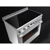 Smeg CPF9IPX Portofino 90cm Pyrolytic Induction Range Cooker - Stainless Steel