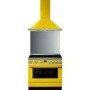 Smeg Portofino 90cm Pyrolytic Induction Range Cooker - Yellow