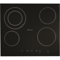 Refurbished Hotpoint CRA641DC Touch Control 60cm Ceramic Hob with Finished Glass Edge