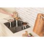 Refurbished Hotpoint CRA641DC Touch Control 60cm Ceramic Hob with Finished Glass Edge