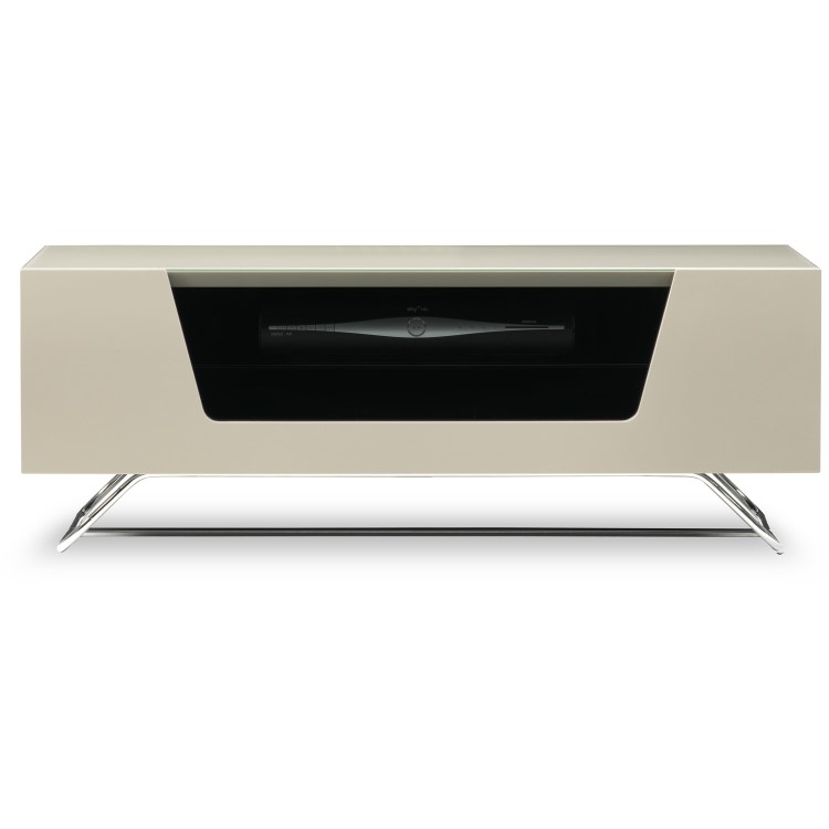 Alphason CRO2-1000CB-IVO Chromium 2 TV Stand for up to 50" TVs - Ivory
