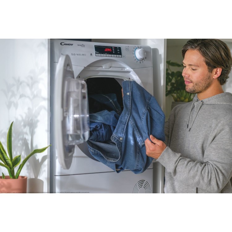 Candy Smart Pro 9kg Condenser Tumble Dryer - White