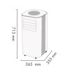 Refurbished Argo Crono 10000 BTU Portable Air Conditioner