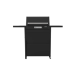 Crossray Trolley for Electric BBQ with Foldable Side Shelves