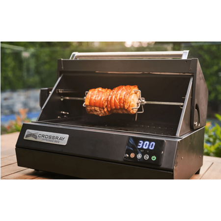 Crossray Rotisserie kit for Extreme Electric BBQ