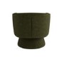 Green Boucle Swivel Armchair - Cairo