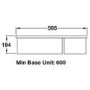 Rangemaster Rustiqe 1.3 Bowl Undermount and Inset White Ceramic Kitchen Sink