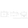 Rangemaster Rustique Single Bowl Undermount and Inset White Ceramic Kitchen Sink