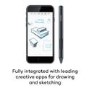 Box Opened Wacom Bamboo Sketch CS-610PK Smart Stylus  in Black