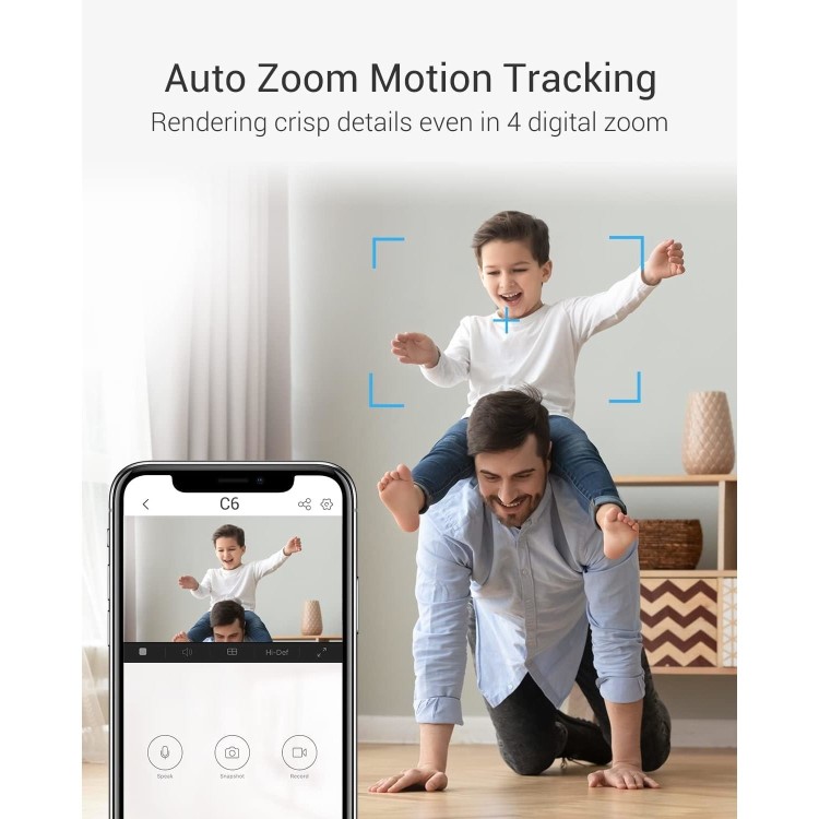 EZVIZ C6 2K Smart Indoor Security PT Camera