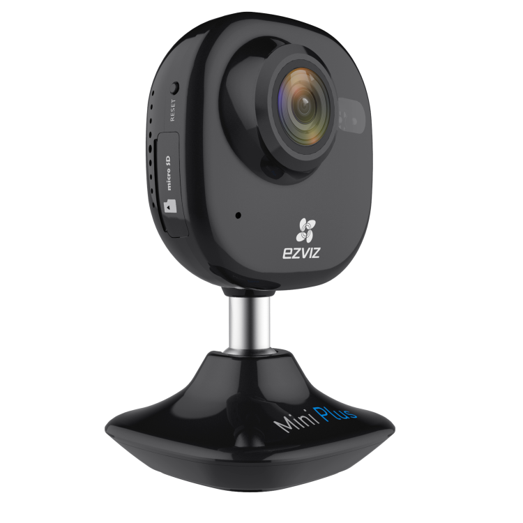 EZVIZ Mini Plus Indoor 1080p Dual Band Smart Wi-Fi Camera - Black - Works with Amazon Alexa & Google Assistant IFTTT