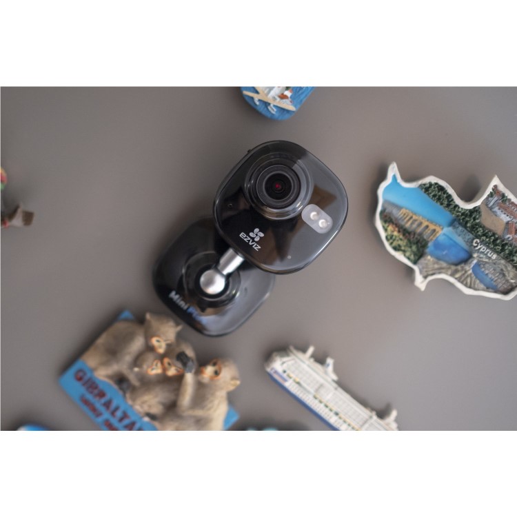 EZVIZ Mini Plus Indoor 1080p Dual Band Smart Wi-Fi Camera - Black - Works with Amazon Alexa & Google Assistant IFTTT