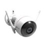 GRADE A1 - EZVIZ ezGuard Plus 1080p Outdoor WiFi Smart Home Security Camera With Siren And Strobe Light Works with Alexa