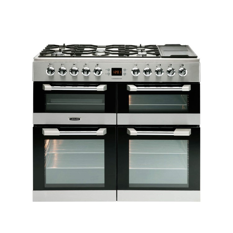 LEISURE CS100F520X Cuisinemaster 100cm Dual Fuel Range Cooker - Stainless Steel