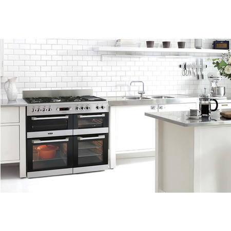 LEISURE CS100F520X Cuisinemaster 100cm Dual Fuel Range Cooker - Stainless Steel