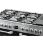 LEISURE CS100F520X Cuisinemaster 100cm Dual Fuel Range Cooker - Stainless Steel