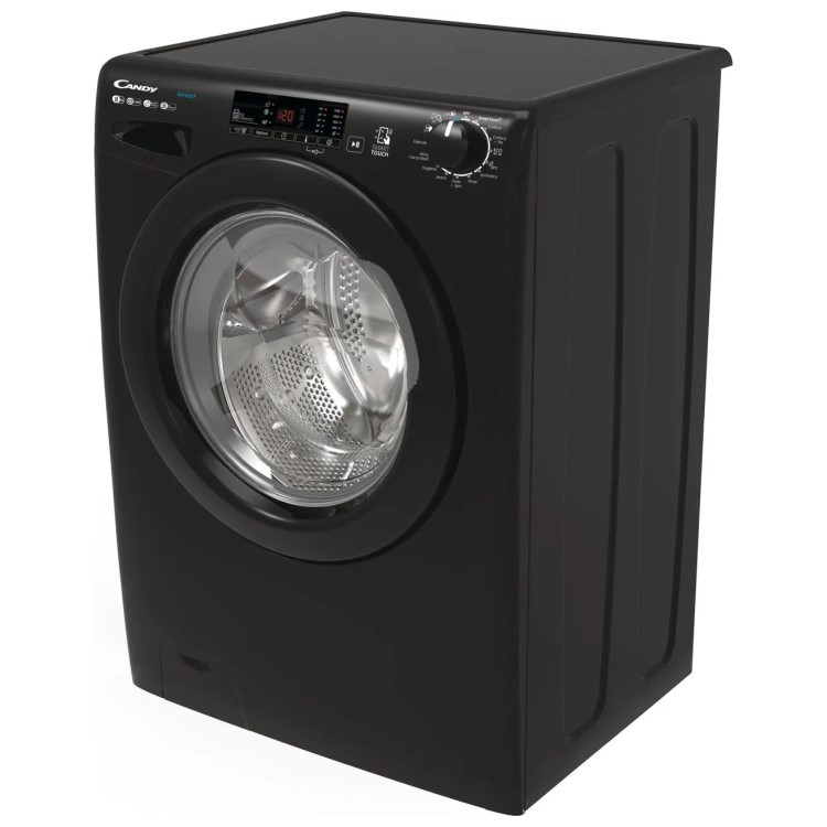 Refurbished Candy Ultra CS148TWBB4/1-80 Freestanding 8KG 1400 Spin Washing Machine Black