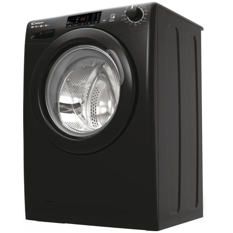Refurbished Candy Smart CS149TWBB4/1-80 Freestanding 9KG 1400 Spin Washing Machine Black