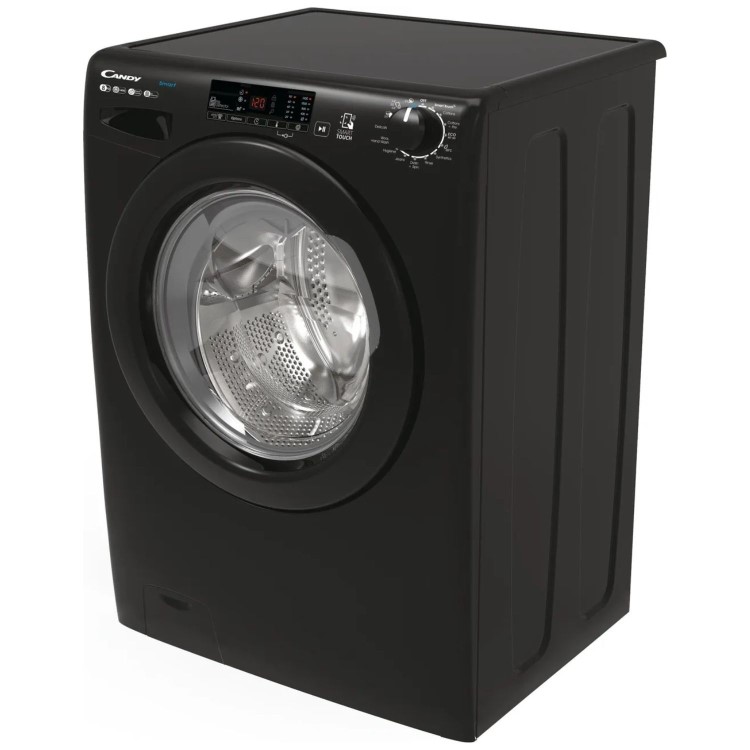 Refurbished Candy Smart CS149TWBB4/1-80 Freestanding 9KG 1400 Spin Washing Machine Black